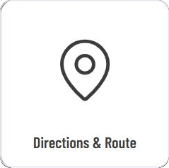 Directions & Route tile in the GASTiNFO.EU digital guest directory
