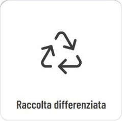 Icona Raccolta differenziata nella cartella digitale per ospiti di GASTiNFO.EU