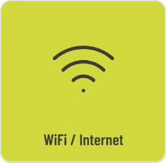 WiFi / Internet tile in the GASTiNFO.EU digital guest directory
