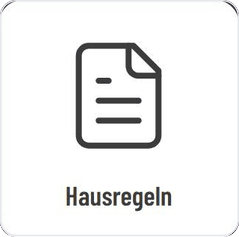 Hausregeln Kachel in der digitalen Gästeinformation von GASTiNFO.EU