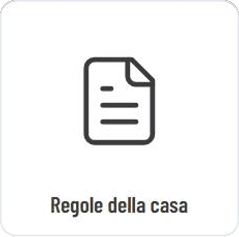 Icona Regole della casa nella cartella digitale per ospiti di GASTiNFO.EU
